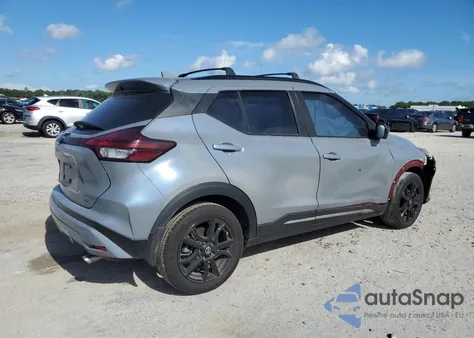 2021 Nissan Kicks Sr z USA, uszkodzony, nr VIN 3N1CP5DVXML541841